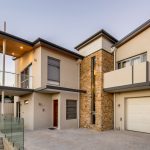 Balcony, stonework, render