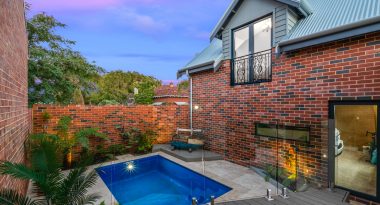 Alteration / Addition East Perth: Double Garage + Habitable Attic & Pool Court